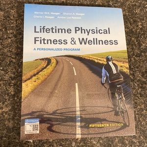Lifetime Physical Fitness & Wellness Book